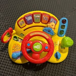 VTech Turn & Learn Driver Toy - Red, Yellow, Green